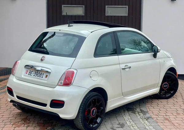 Fiat 500 cena 24900 przebieg: 133000, rok produkcji 2012 z Radom małe 92